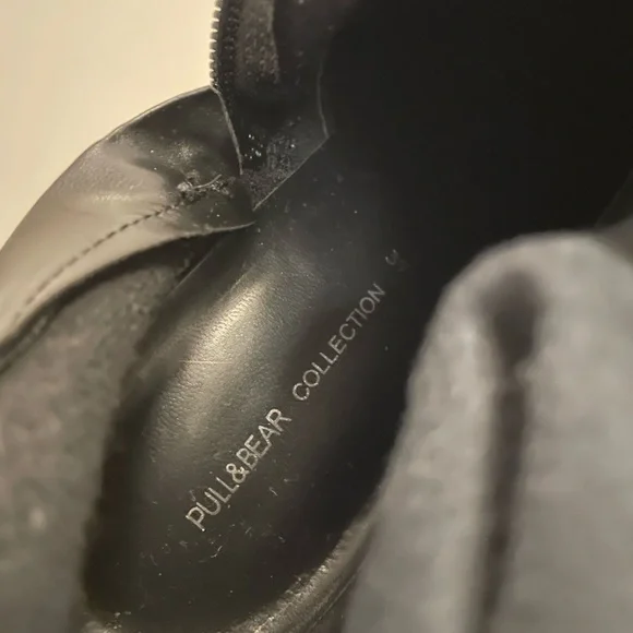 Pull and Bear Pleather knee high gogo boots - Picture 4 of 5